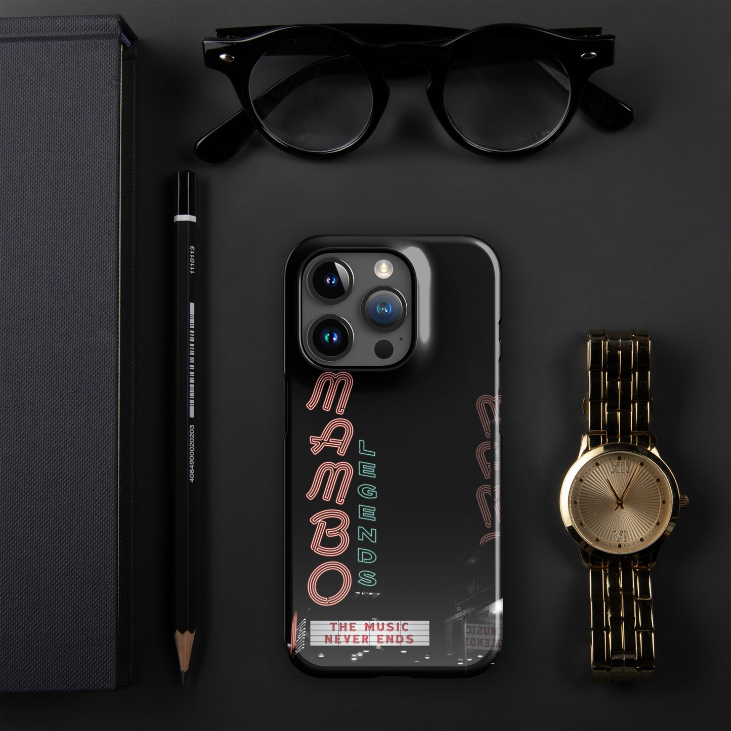 The Music Never Ends Snap case for iPhone®