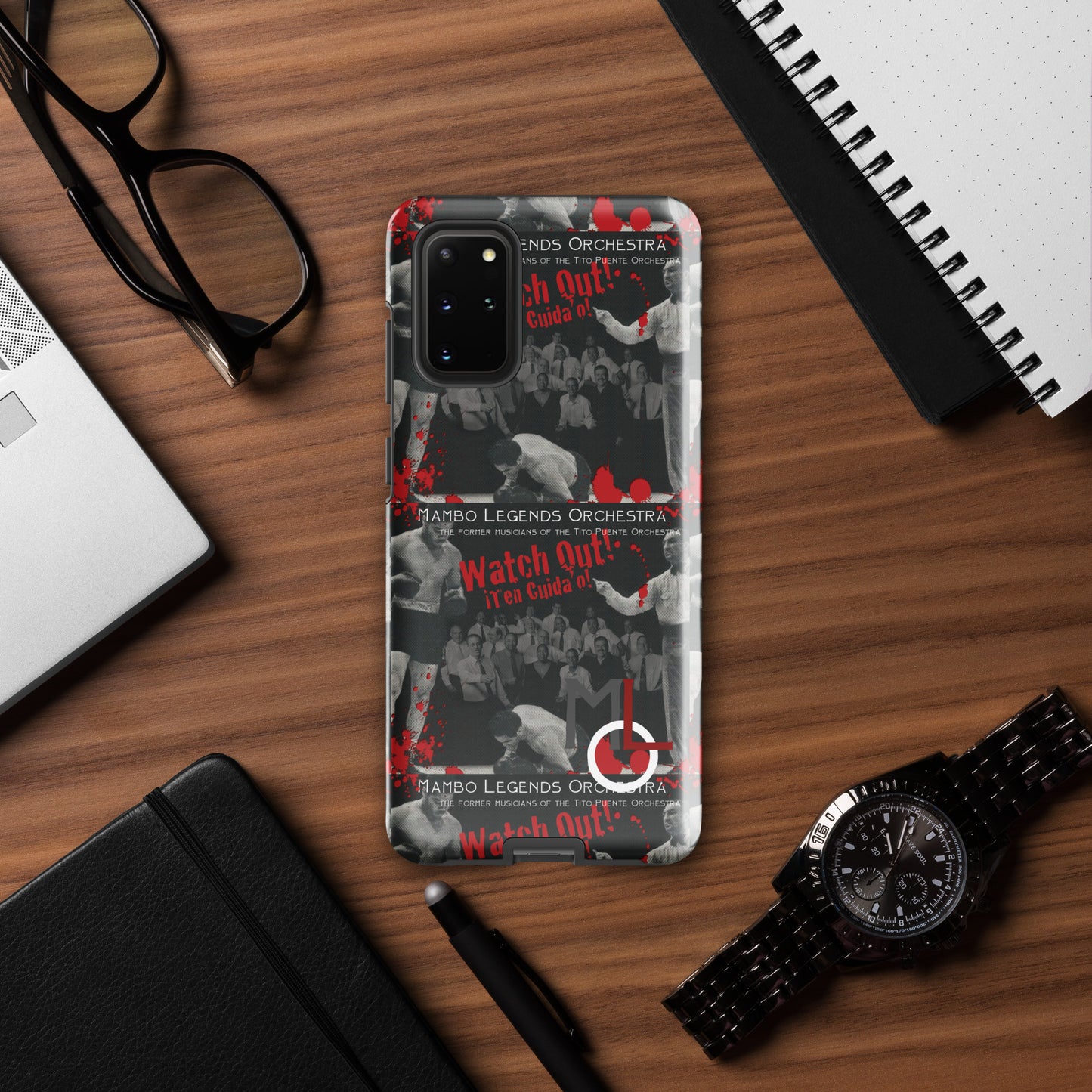 ¡Cuidado con MLO! ¡Ten cuidado! Funda resistente para Samsung®