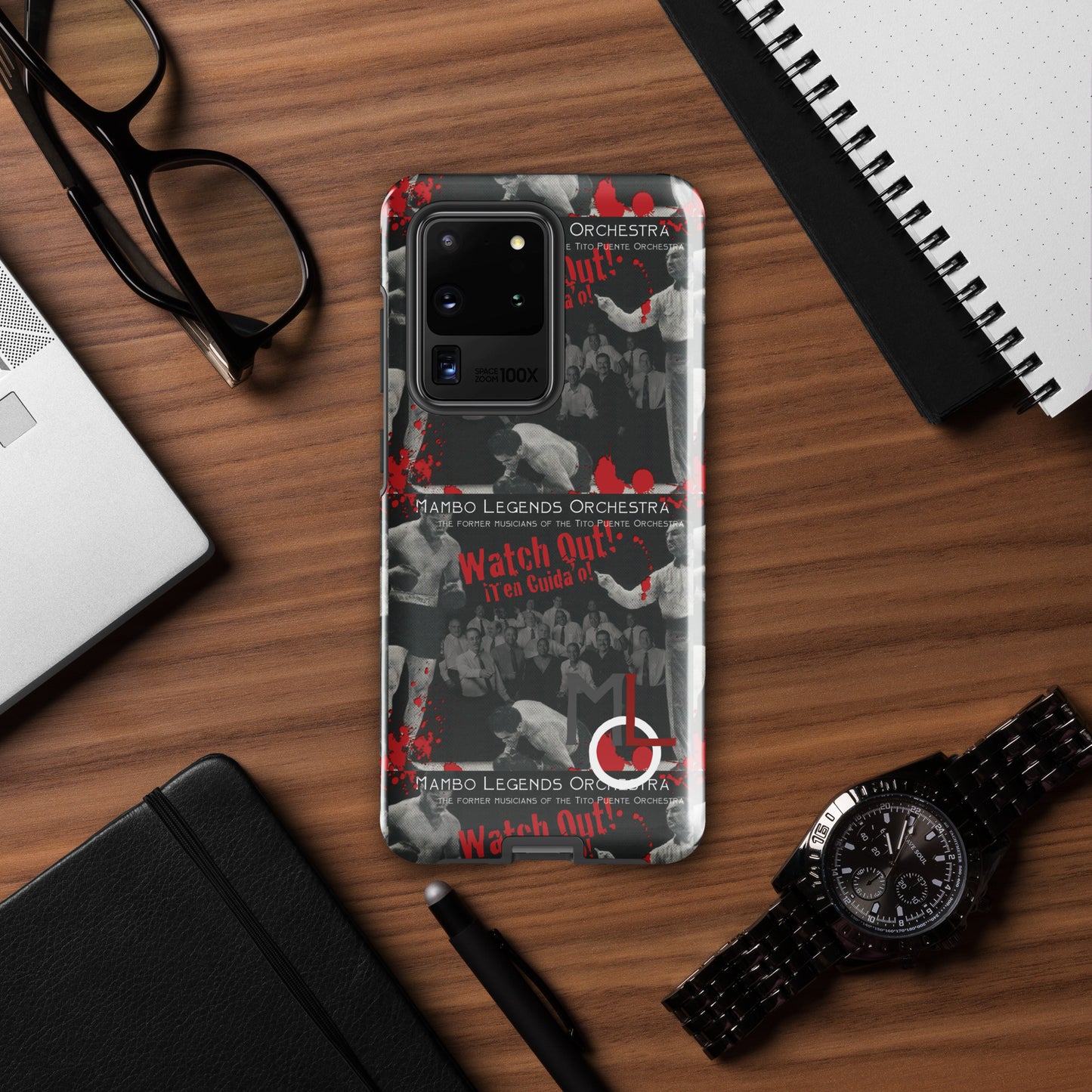 ¡Cuidado con MLO! ¡Ten cuidado! Funda resistente para Samsung®