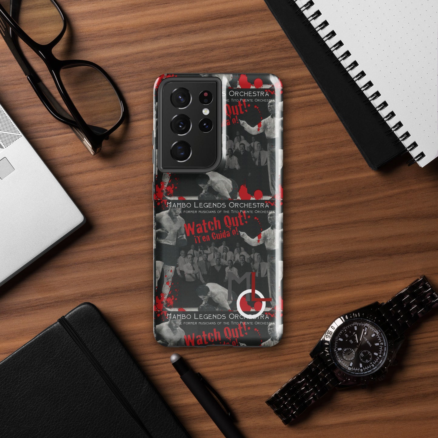 ¡Cuidado con MLO! ¡Ten cuidado! Funda resistente para Samsung®