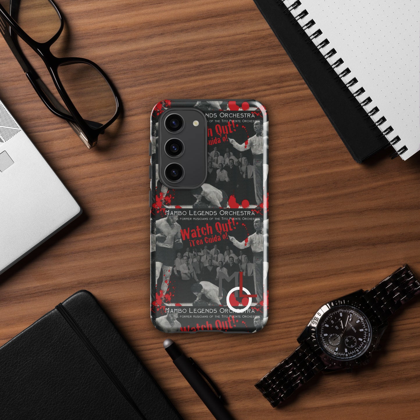 ¡Cuidado con MLO! ¡Ten cuidado! Funda resistente para Samsung®