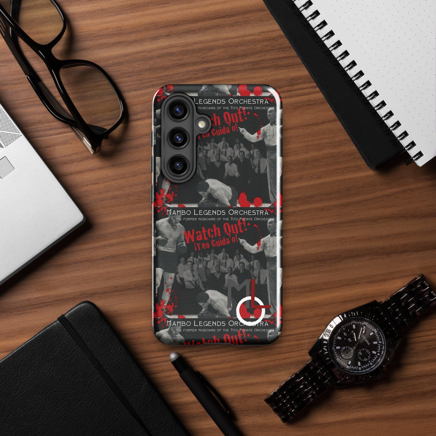 ¡Cuidado con MLO! ¡Ten cuidado! Funda resistente para Samsung®