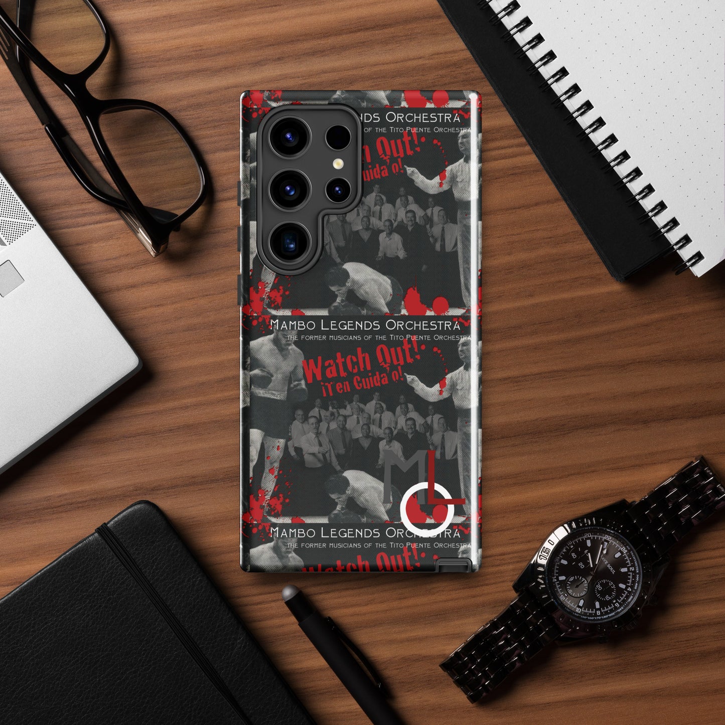 ¡Cuidado con MLO! ¡Ten cuidado! Funda resistente para Samsung®