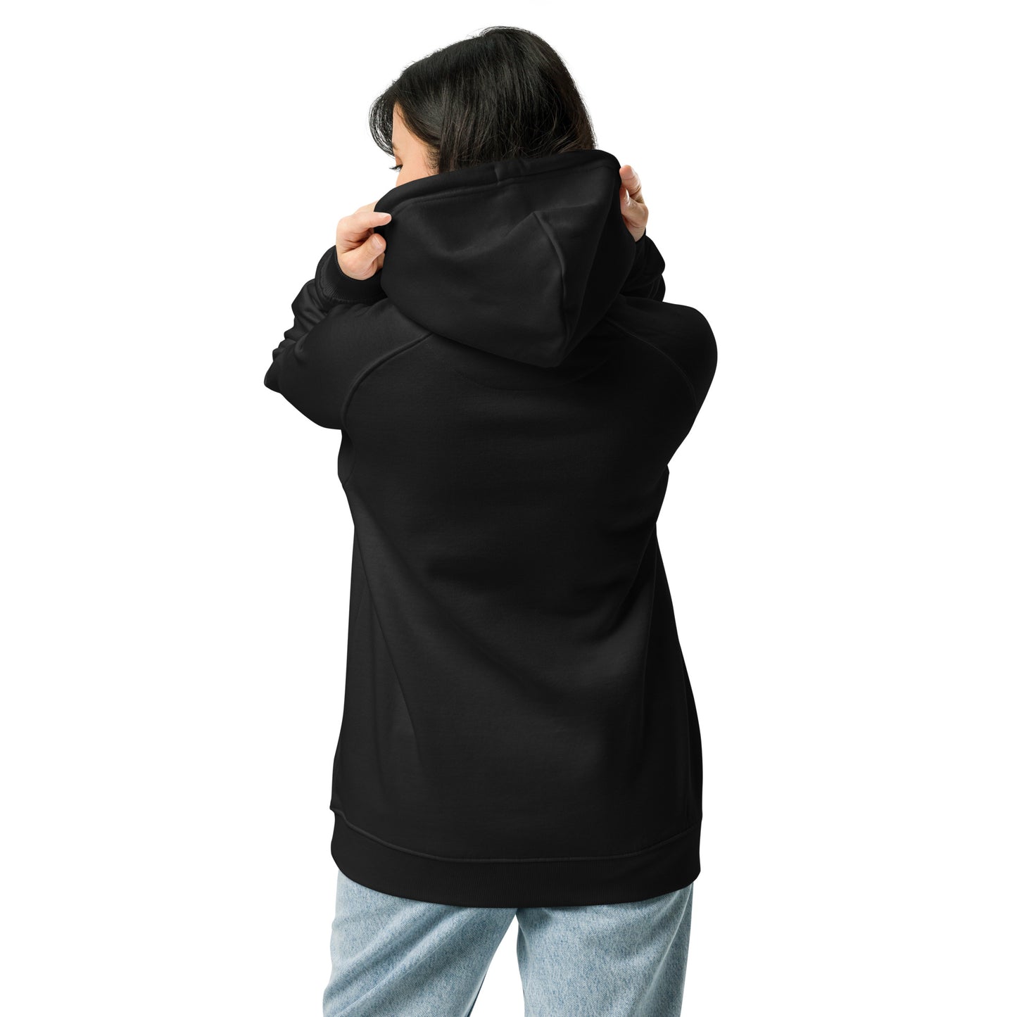 MLO Mambo Beat Red Unisex eco raglan hoodie