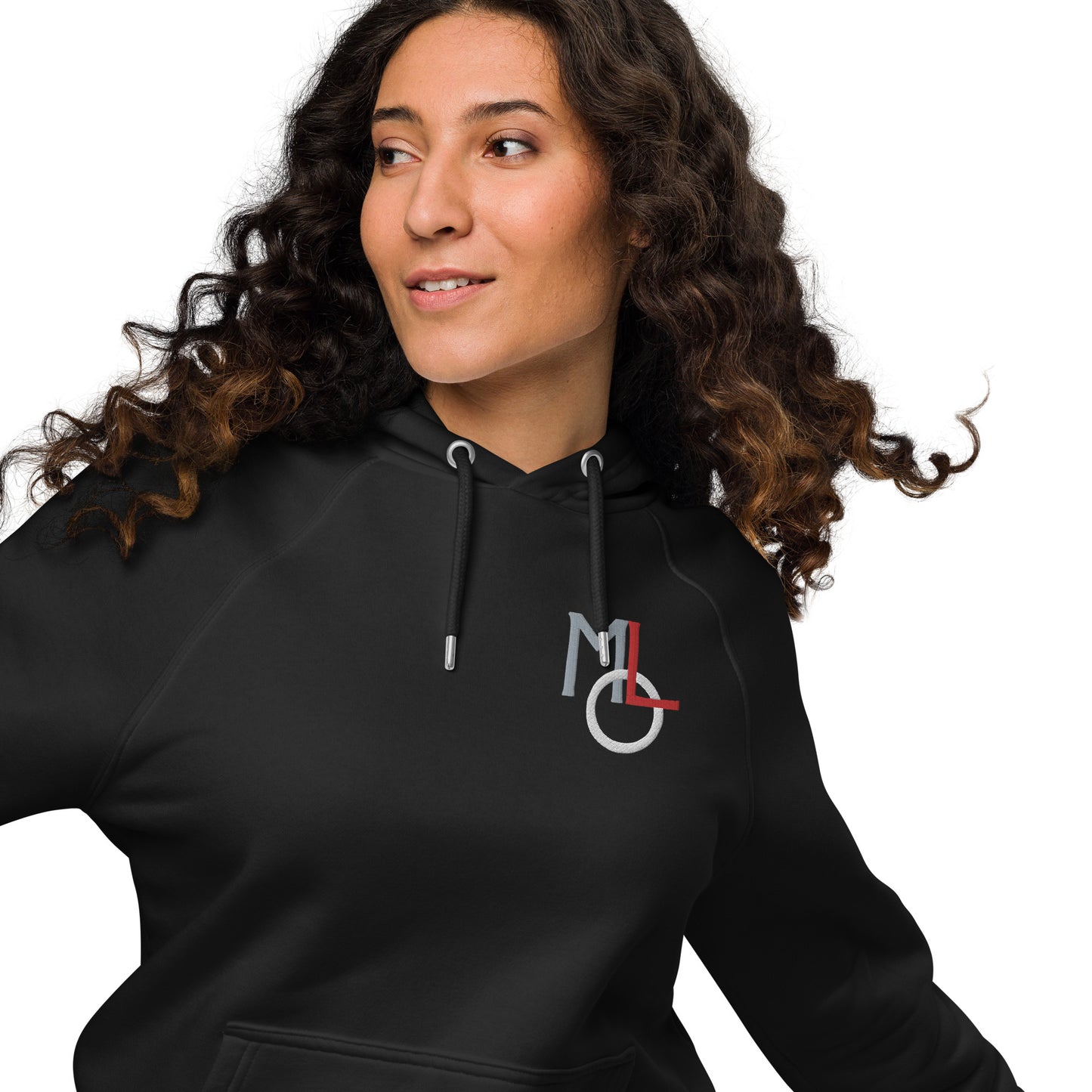 MLO Unisex eco raglan hoodie