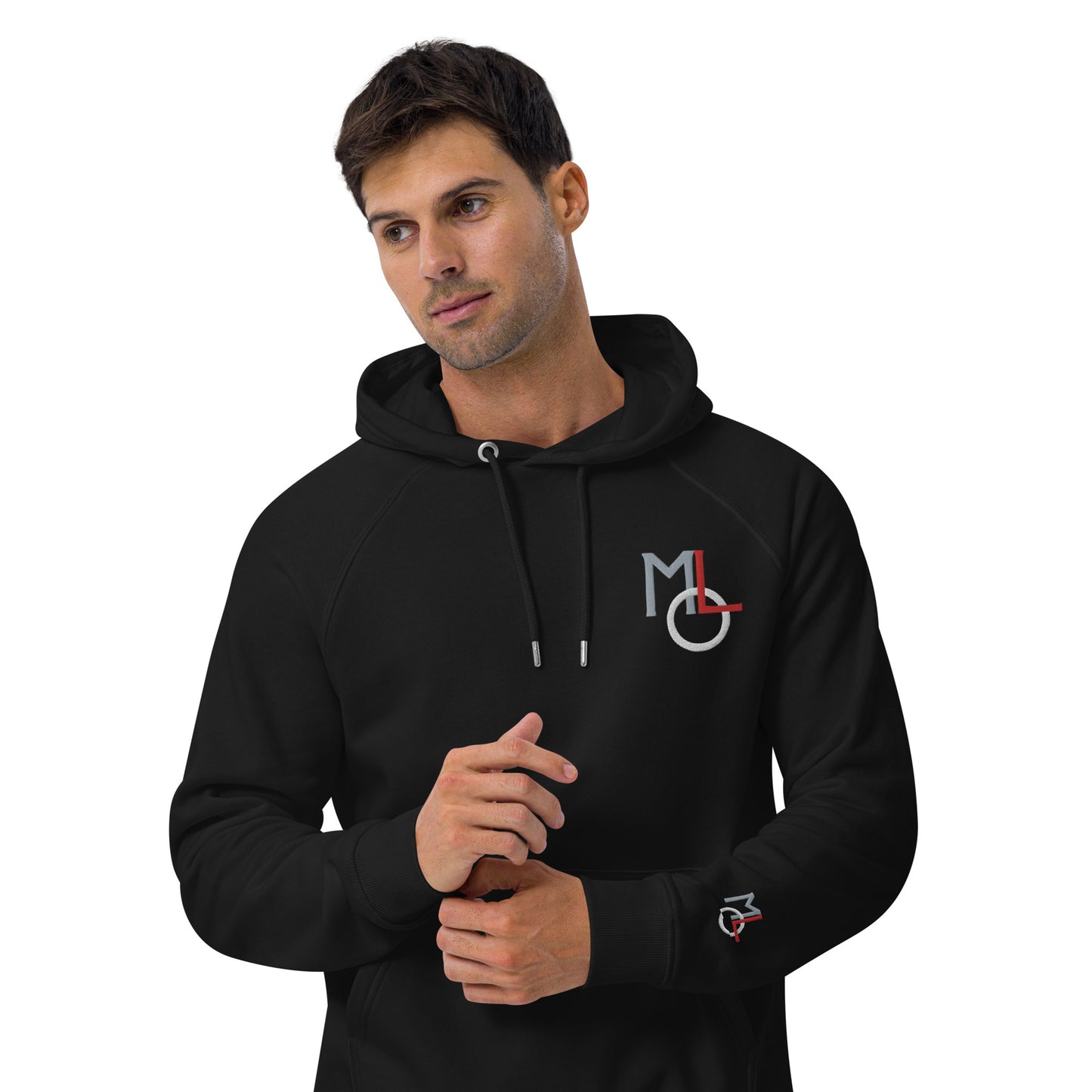 MLO Unisex eco raglan hoodie