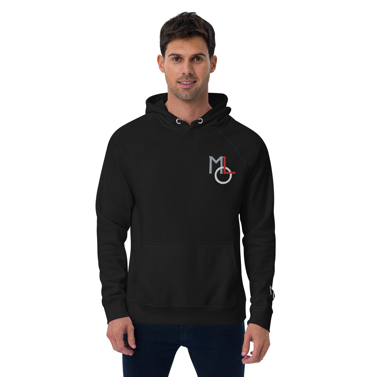 MLO Unisex eco raglan hoodie