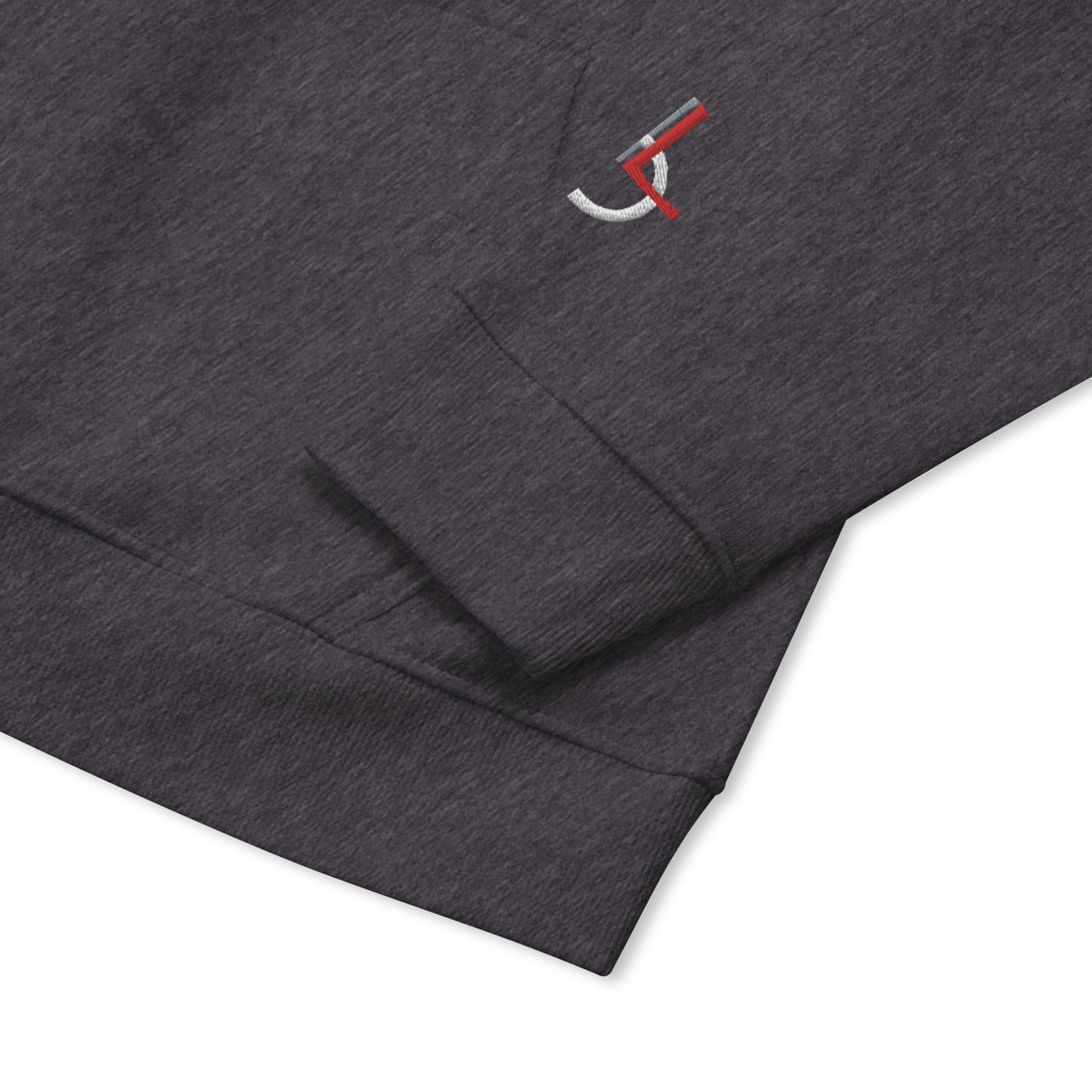 MLO Mambo Beat Red Unisex eco raglan hoodie